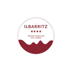 logo du camping ilbarrritz à biarritz